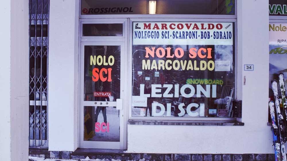 Noleggio sci MARCOVALDO